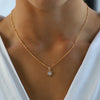 Petite Opal Star Necklace Necklaces Katie Waltman Jewelry   