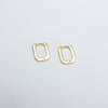 Bridgette Hoops | Goldfill Earrings Mod + Jo   