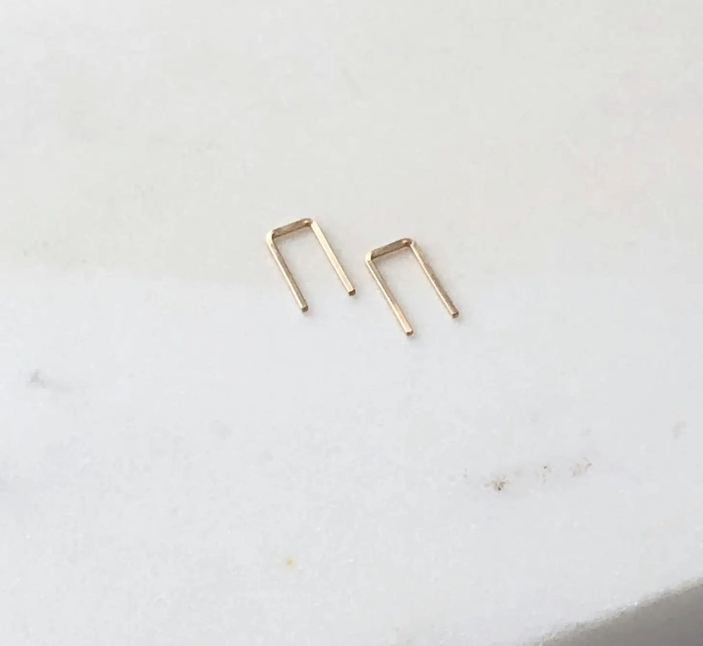 Mini Staples Earrings Earrings Token Jewelry   