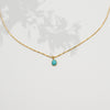 Sofia Slice Necklace | Turquoise Necklaces Leah Alexandra   