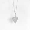 Amaya Heart Necklace Necklaces THATCH 18+2" rhodium 