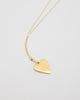 Amaya Heart Necklace Necklaces THATCH 20+2" gold 
