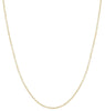 Dainty Chain Necklaces Jewelry Design Group 16" Yellow Gold 