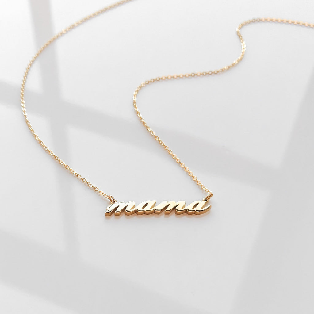MAMA Necklace Necklaces THATCH Gold plated  