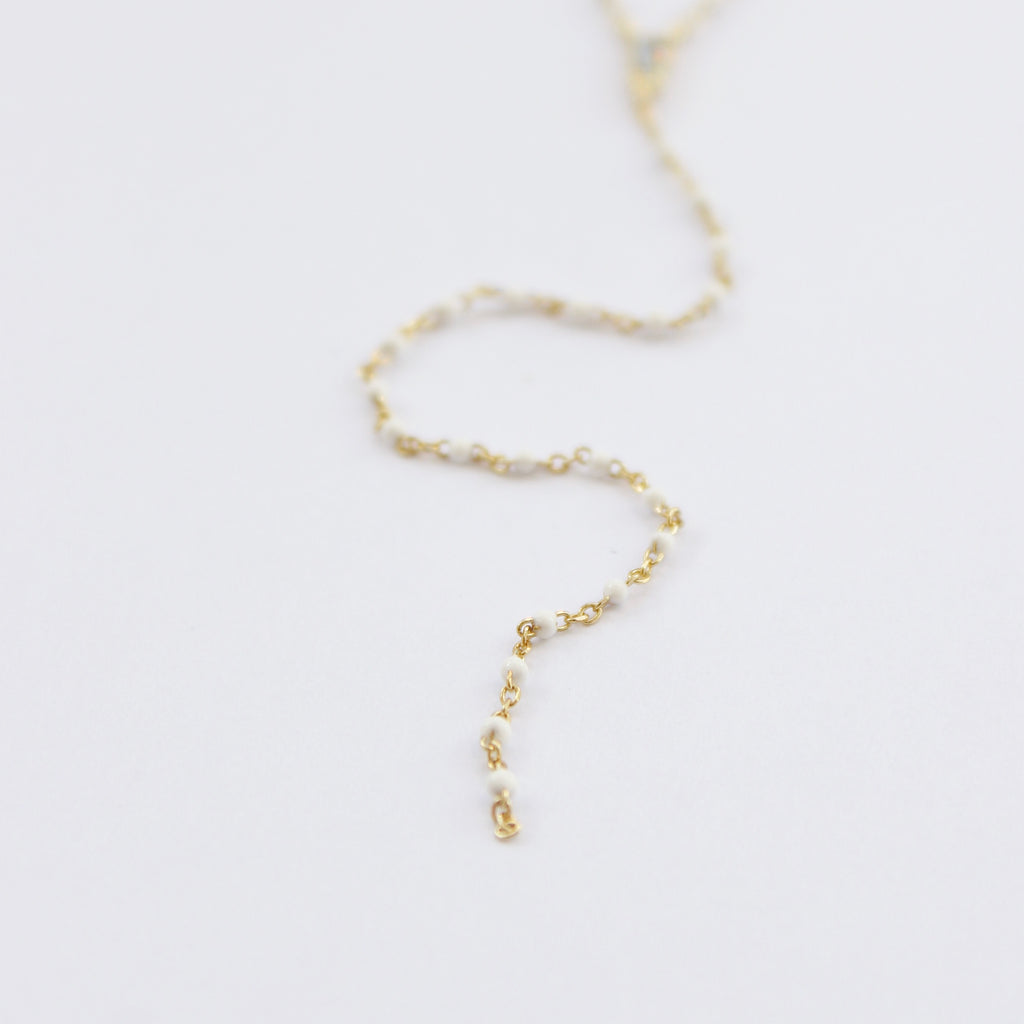 Ellie Lariat Necklace | Enamel Necklaces P&K   