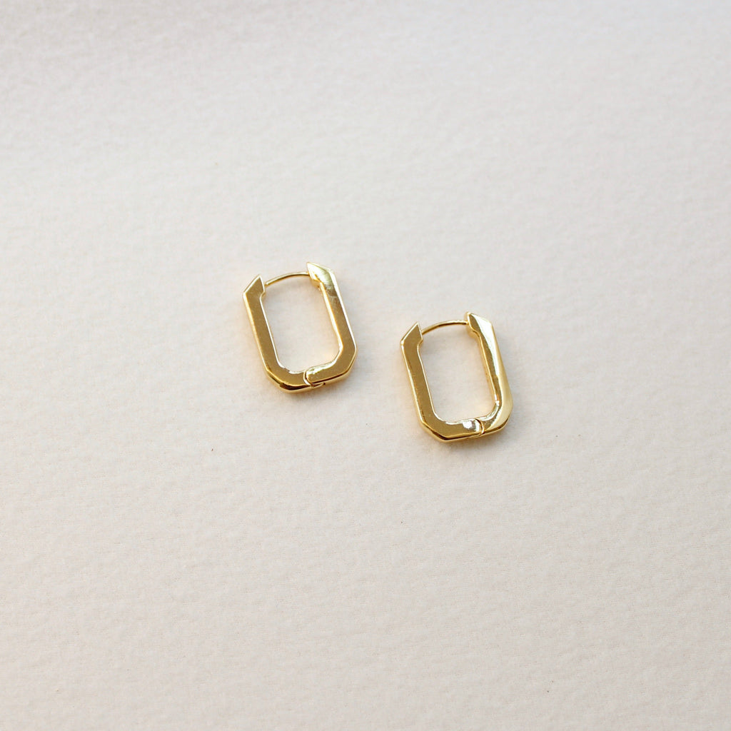 Bridgette Hoops | Goldfill Earrings Mod + Jo   