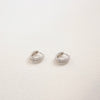 Seed Pearl Huggie Earrings Earrings P&K Silver  