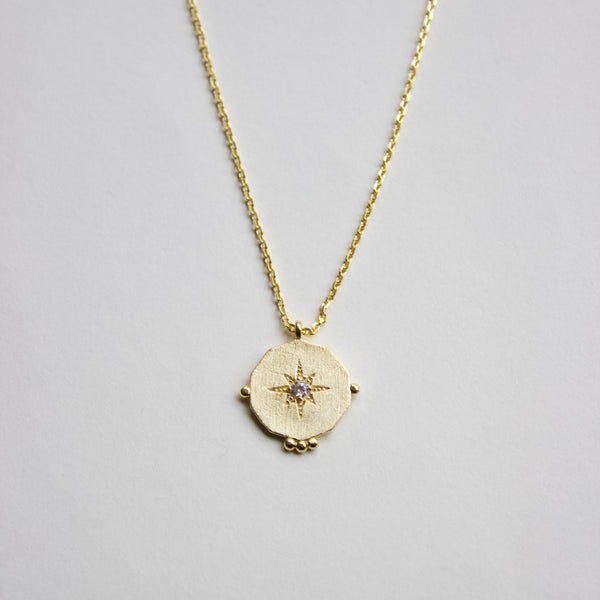 North Star Coin Necklace Necklaces P&K   