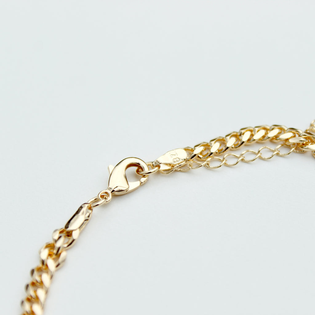 Marceline Curb Chain Choker Necklaces P&K   