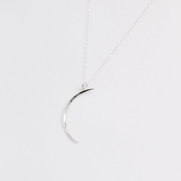 Crescent Necklace | Silver Necklaces Katie Waltman Jewelry   