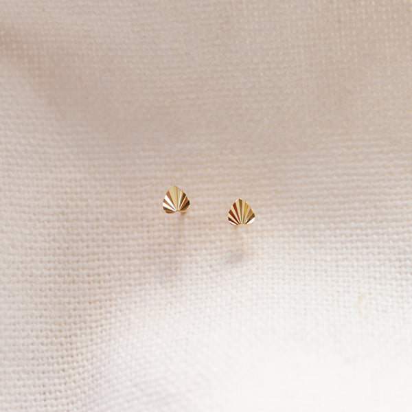 Textured Hearts Stud Earrings Earrings Jewelry Design Group   