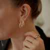 Classic Hoop Earrings | Large Earrings Jewelry Design Group   