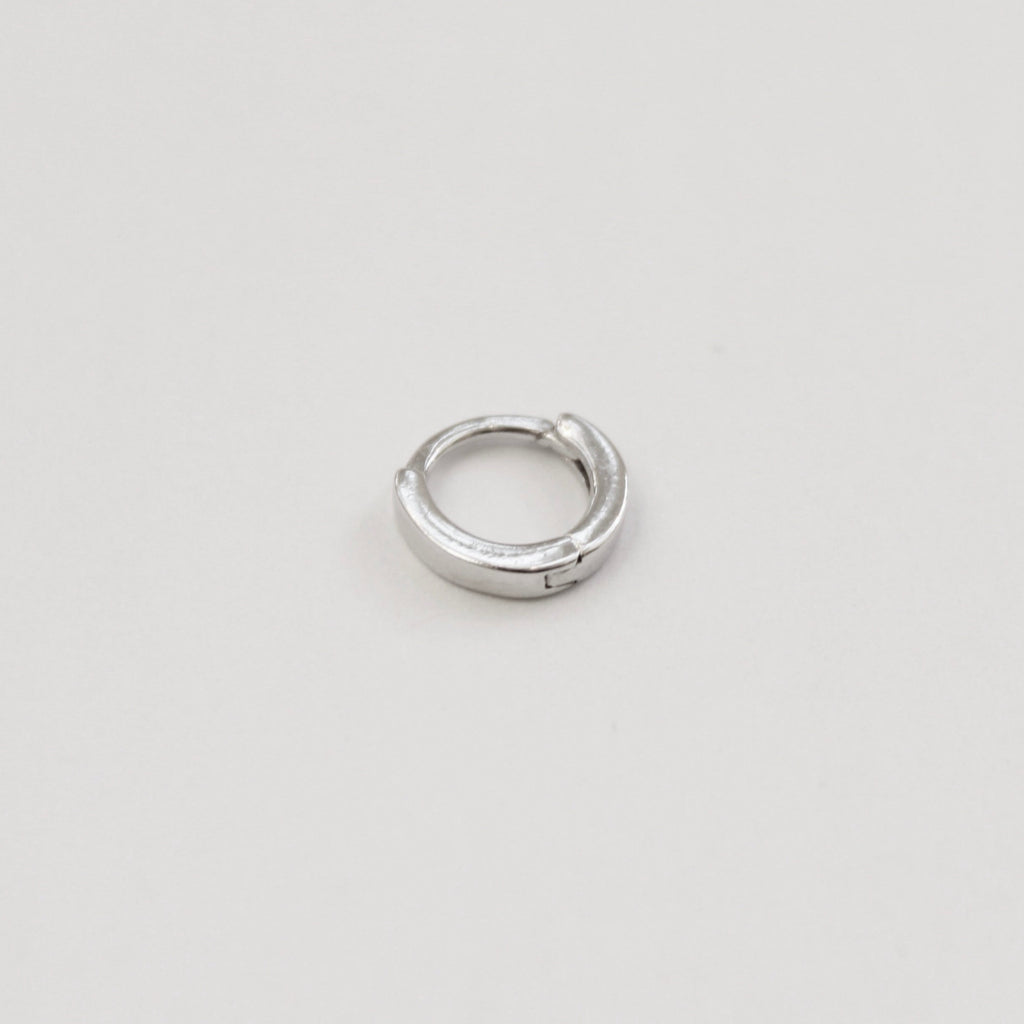 Tiny Huggie Hoop Earring | Single Earrings P&K Silver  