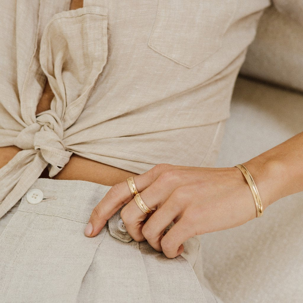 Reign Ring | Goldfill Rings Leah Alexandra   