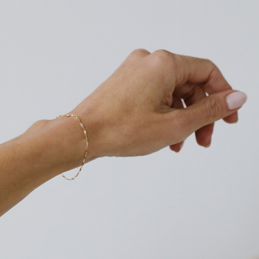 Shimmer Spark Bracelet | 14K Bracelets Leah Alexandra   